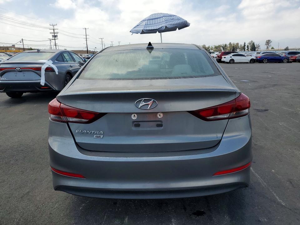 2017 Hyundai Elantra VIN KMHD74LF0HU113354 COPART salvage auction — SIDE, Ca - Salvage Certificate, sold $1,800 on 2026-07-13 (photo 6)