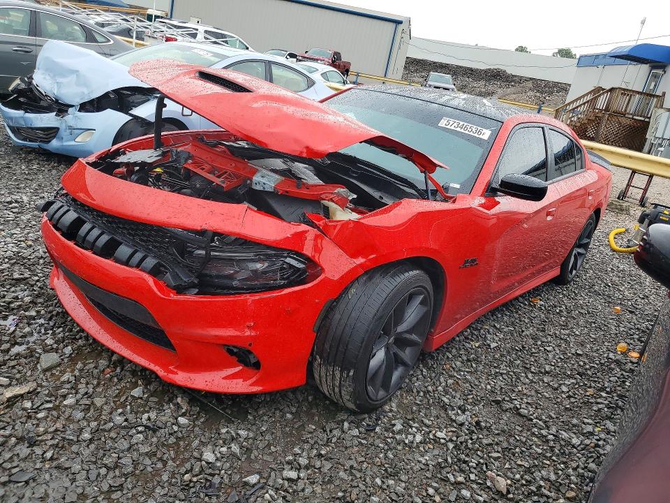2021 Dodge Charger VIN 2C3CDXCTXMH555155 — COPART salvage auction photo