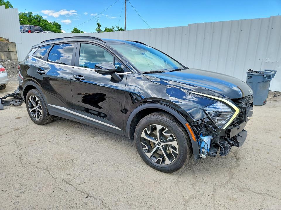 2024 Kia Sportage VIN KNDPVCDG8R7154596 COPART salvage auction — FRONT END, Ny - Mv-907A Salvage Certificate, sold $2,450 on 2026-07-23 (photo 4)