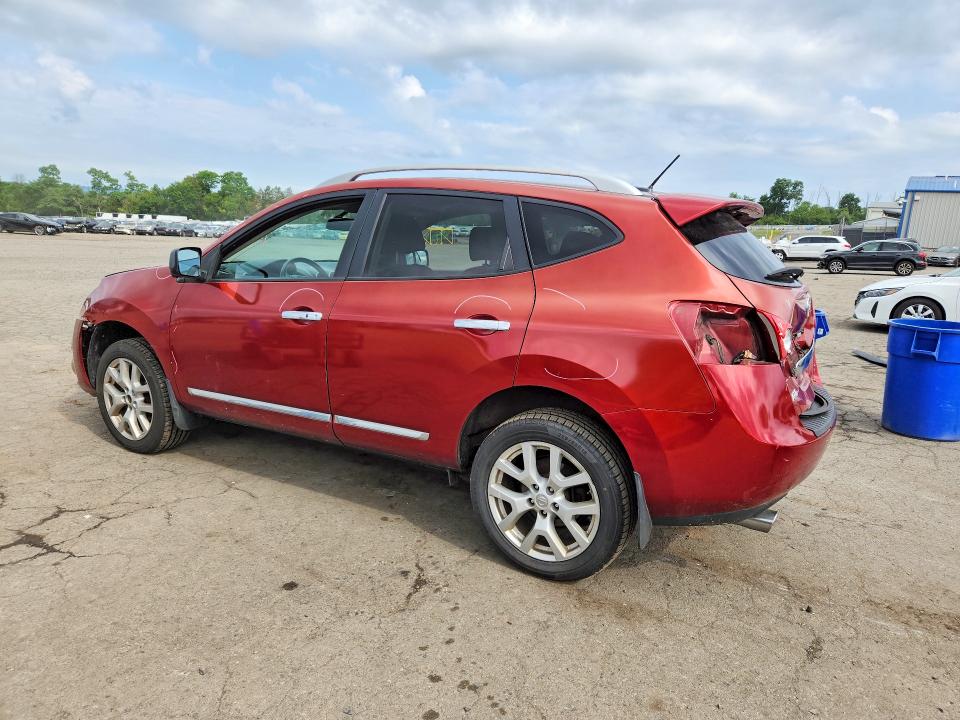 2013 Nissan VIN JN8AS5MV2DW613441 COPART salvage auction — REAR END, Pa - Certificate Of Salvage, sold $400 on 2026-07-17 (photo 2)