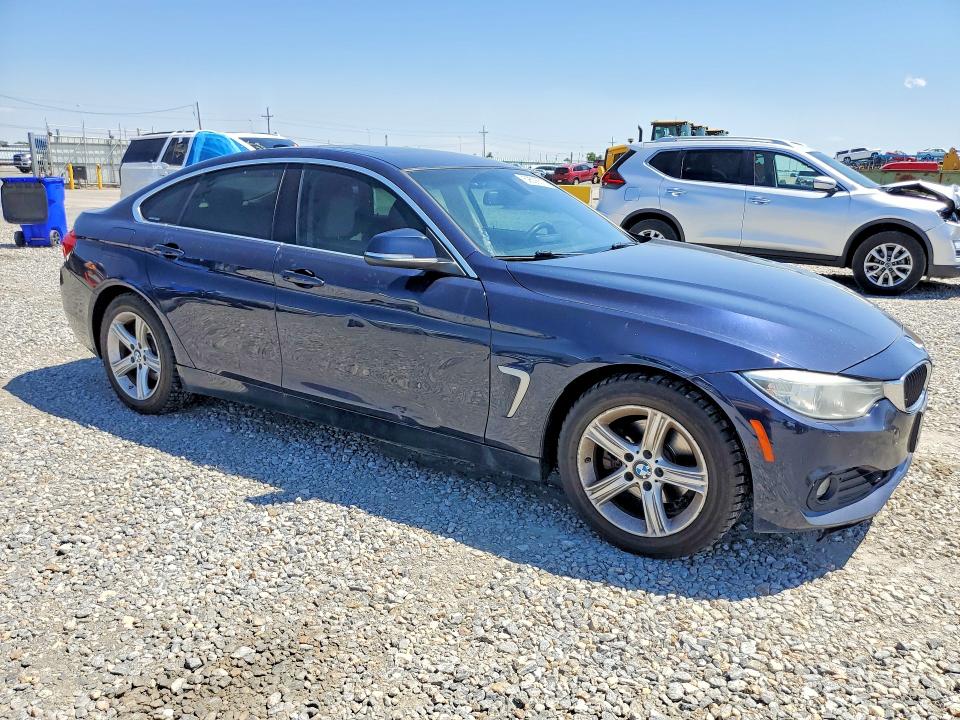 2015 BMW 4er VIN WBA4A7C57FD413756 COPART salvage auction — SIDE, Co - Bill Of Sale-Parts Only, sold $1,050 on 2026-07-30 (photo 4)