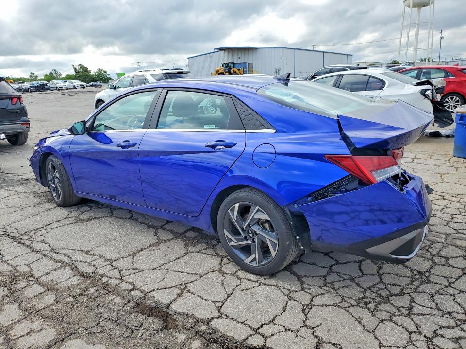 2025 Hyundai Elantra VIN KMHLS4DG7SU857381 COPART salvage auction — REAR END, Tn - Non-Repairable Certificate, sold $5,500 on 2026-07-08 (photo 2)