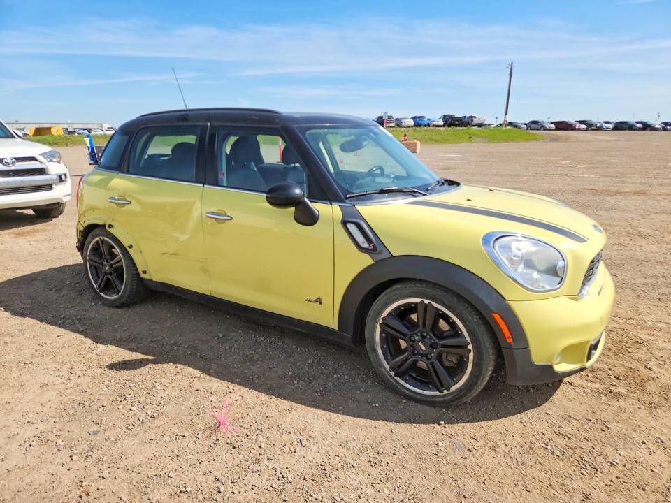 2012 Mini VIN WMWZC5C52CWM13698 COPART salvage auction — SIDE, Ab - Bos - Salvage, sold $750 on 2026-08-11 (photo 4)