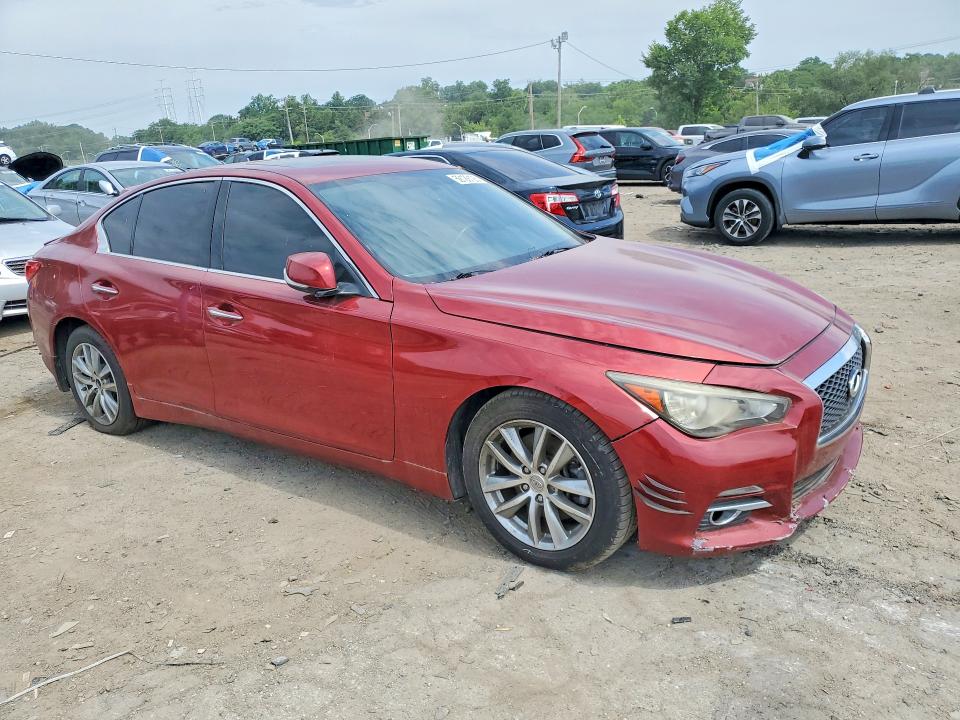 2016 Infiniti Q50 VIN JN1EV7AP7GM303276 COPART salvage auction — MECHANICAL, Fl - Certificate Of Title, sold $400 on 2026-07-02 (photo 4)