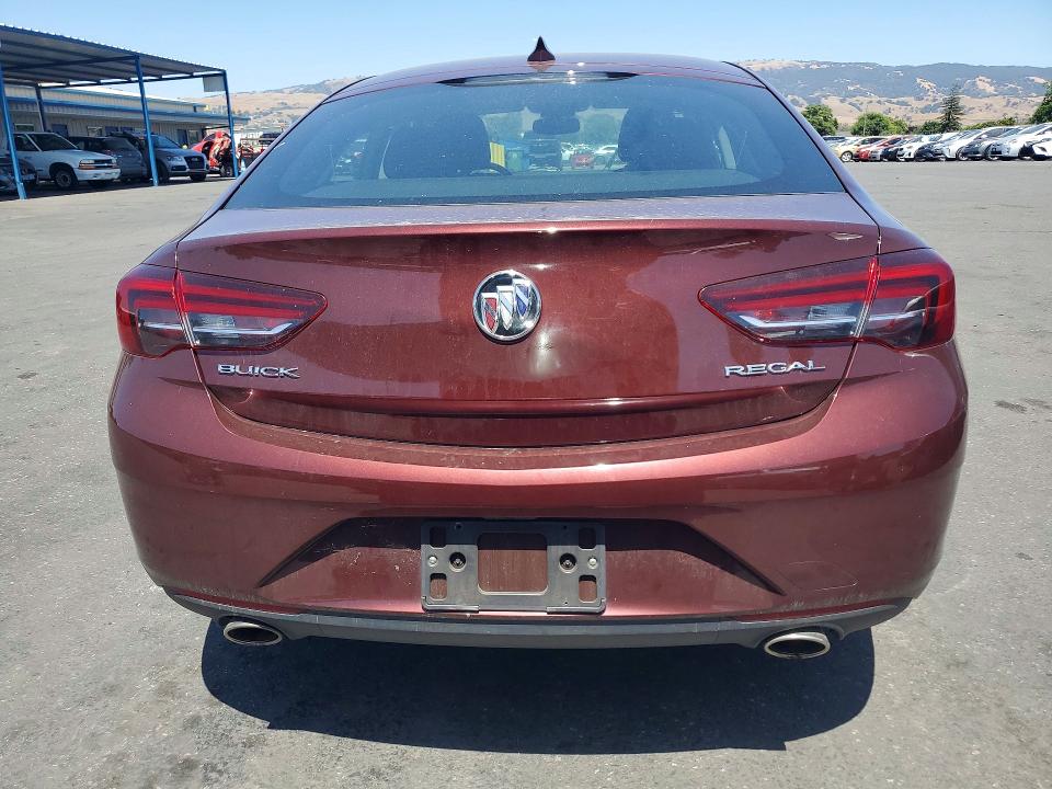 2018 Buick Regal VIN W04GL6SX5J1111569 COPART salvage auction — UNDERCARRIAGE, Ca - Salvage Certificate, sold $3,850 on 2026-07-02 (photo 6)