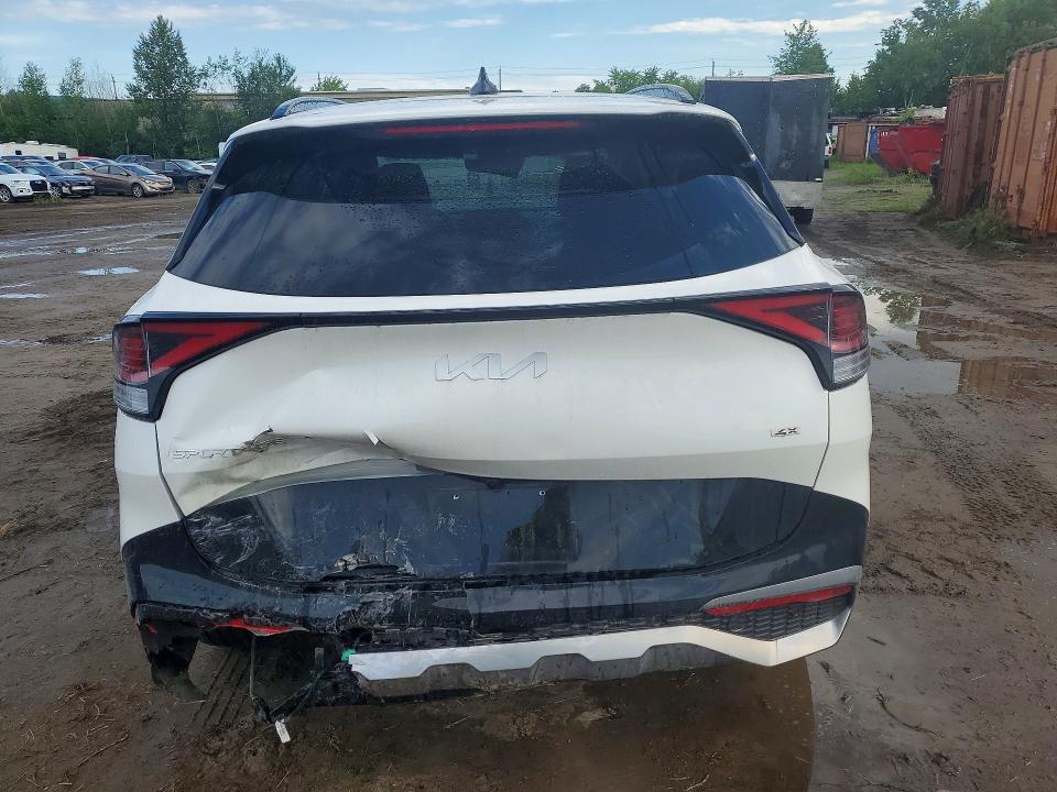 2023 Kia Sportage VIN KNDPVCAF0P7144721 COPART salvage auction — SIDE, ON - PERMIT IRREPAIRABLE, sold $5,700 on 2026-07-28 (photo 6)