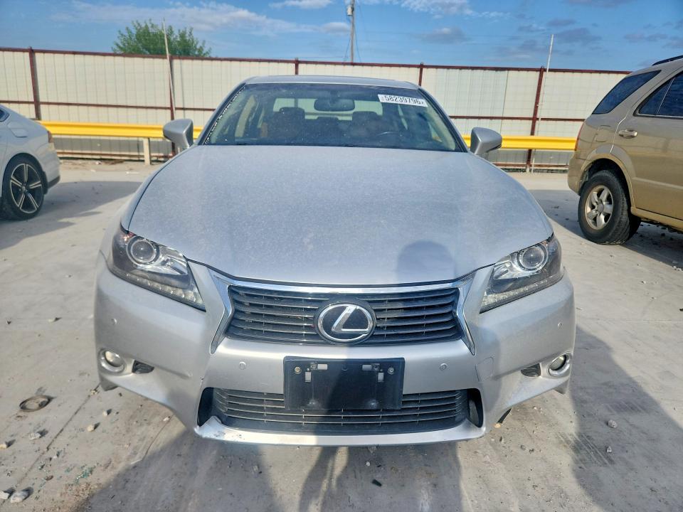 2013 Lexus Gs VIN JTHBE1BL4D5019052 COPART salvage auction — FRONT END, Tx - Salvage Vehicle Title, sold $5,400 on 2026-07-28 (photo 5)