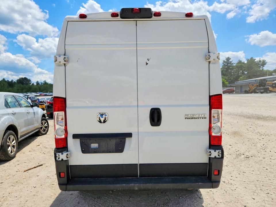 2024 Ram Promaster 2500 VIN 3C6LRVDGXRE139992 COPART salvage auction — FRONT END, Ma - Certificate Of Title, sold $4,500 on 2026-07-22 (photo 6)