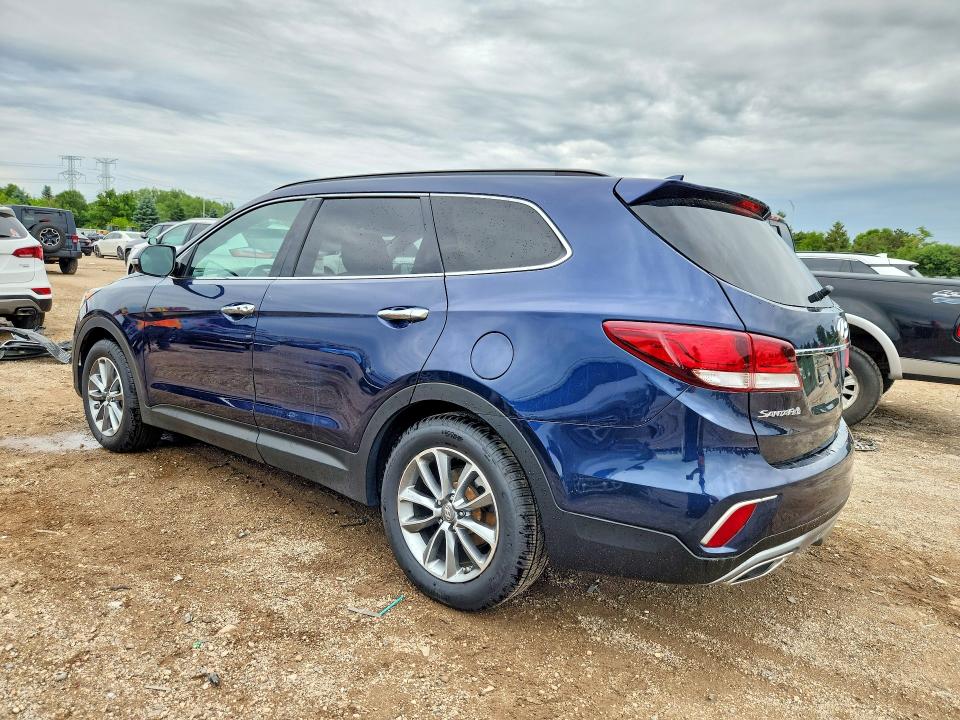 2017 Hyundai Santa fe VIN KM8SN4HF0HU187914 COPART salvage auction — HAIL, Il - Salvage Certificate, sold $3,300 on 2026-07-07 (photo 2)
