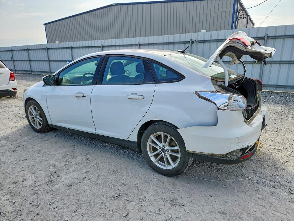 2017 Ford Focus VIN 1FADP3FE7HL260025 COPART salvage auction — REAR END, Salvage Title, sold $250 on 2026-07-29 (photo 2)