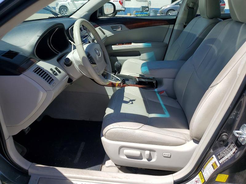 2011 Toyota Avalon VIN 4T1BK3DB3BU430290 COPART salvage auction — REAR END, Ut - Salvage Certificate, sold $2,100 on 2026-07-27 (photo 7)