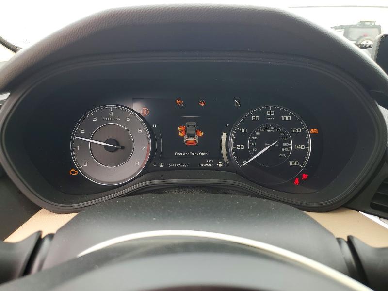 2021 Acura Tlx VIN 19UUB5F32MA000738 COPART salvage auction — FRONT END, Fl - Cert Of Title Slvg Rebuildable, sold $7,100 on 2026-07-14 (photo 9)