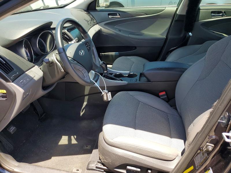 2013 Hyundai Sonata VIN 5NPEC4AB2DH770648 COPART salvage auction — FRONT END, Ca - Salvage Certificate, sold $1,050 on 2026-07-24 (photo 7)