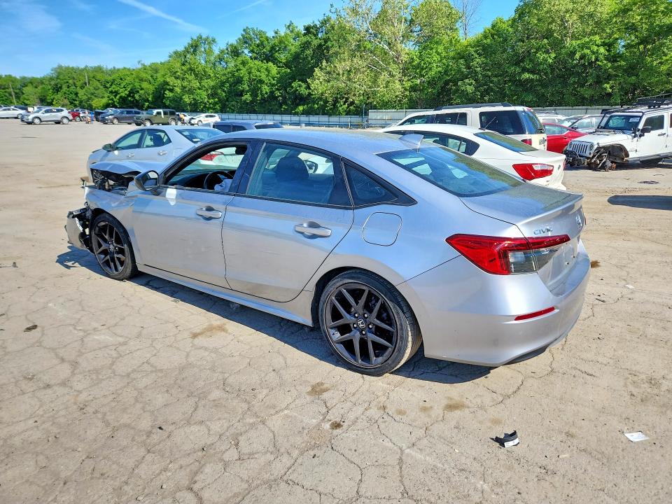 2023 Honda Civic VIN 2HGFE2F59PH541405 COPART salvage auction — FRONT END, Pa - Certificate Of Salvage, sold $5,400 on 2026-07-02 (photo 2)