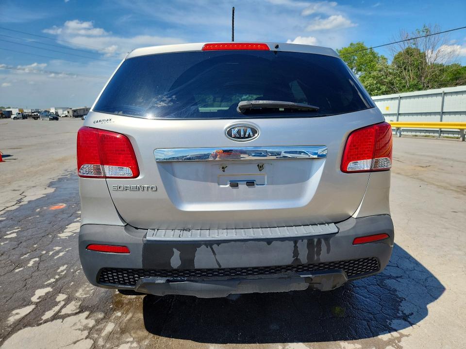 2013 Kia Sorento VIN 5XYKT3A1XDG378626 COPART salvage auction — FRONT END, Tn - Salvage Certificate, sold $1,400 on 2026-07-27 (photo 6)