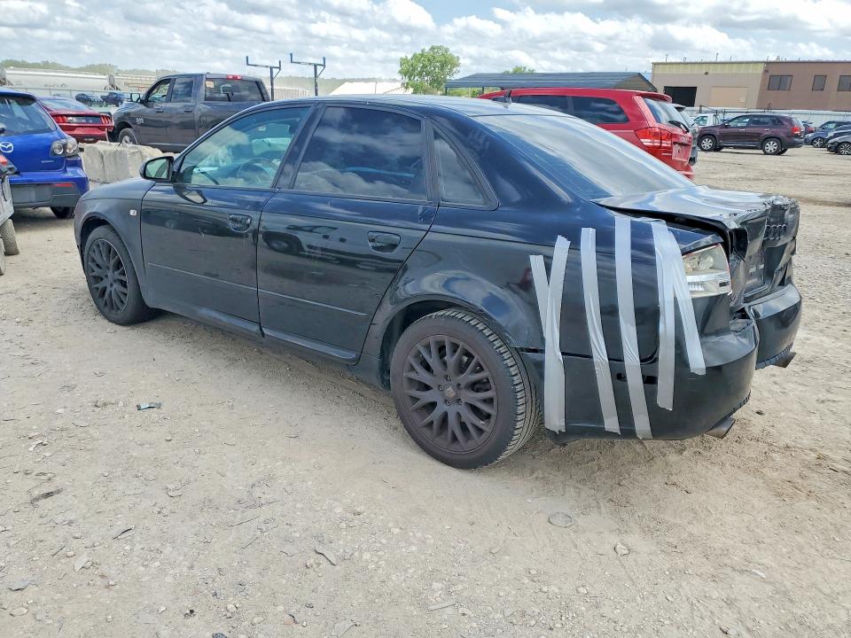 2008 Audi A4 VIN WAUAF78E48A162468 COPART salvage auction — REAR END, Ks - Cert Of Title-Salvage, sold $475 on 2026-07-09 (photo 2)