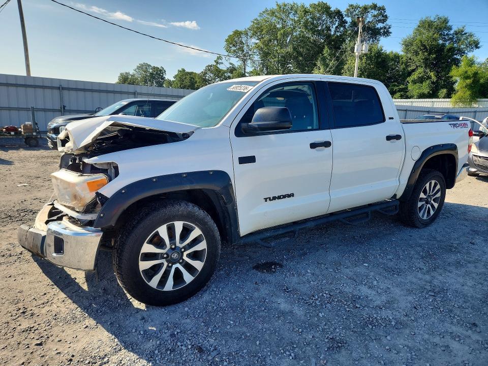 2016 Toyota Tundra VIN 5TFDW5F19GX560002 COPART salvage auction — FRONT END, Nc - Dlr Only-Clean/Over 25% Damage, sold $9,200 on 2026-07-08 (photo 1)