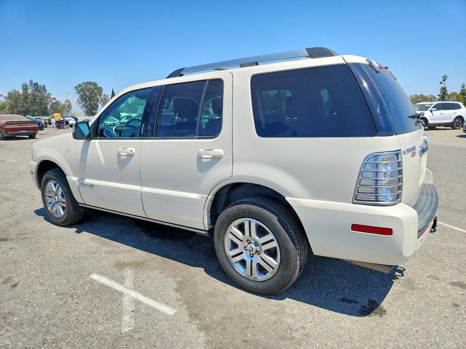 2007 Mercury Mountaineer VIN 4M2EU38867UJ18508 COPART salvage auction — FRONT END, Ca - Salvage Certificate, sold $525 on 2026-07-30 (photo 2)