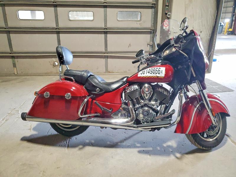 2014 Indian motorcycle co. Chieftain VIN 56KTCAAAXE3314689 COPART salvage auction — MINOR DENT/SCRATCHES, IA - CERTIFICATE OF TITLE, sold $4,900 on 2026-07-30 (photo 3)