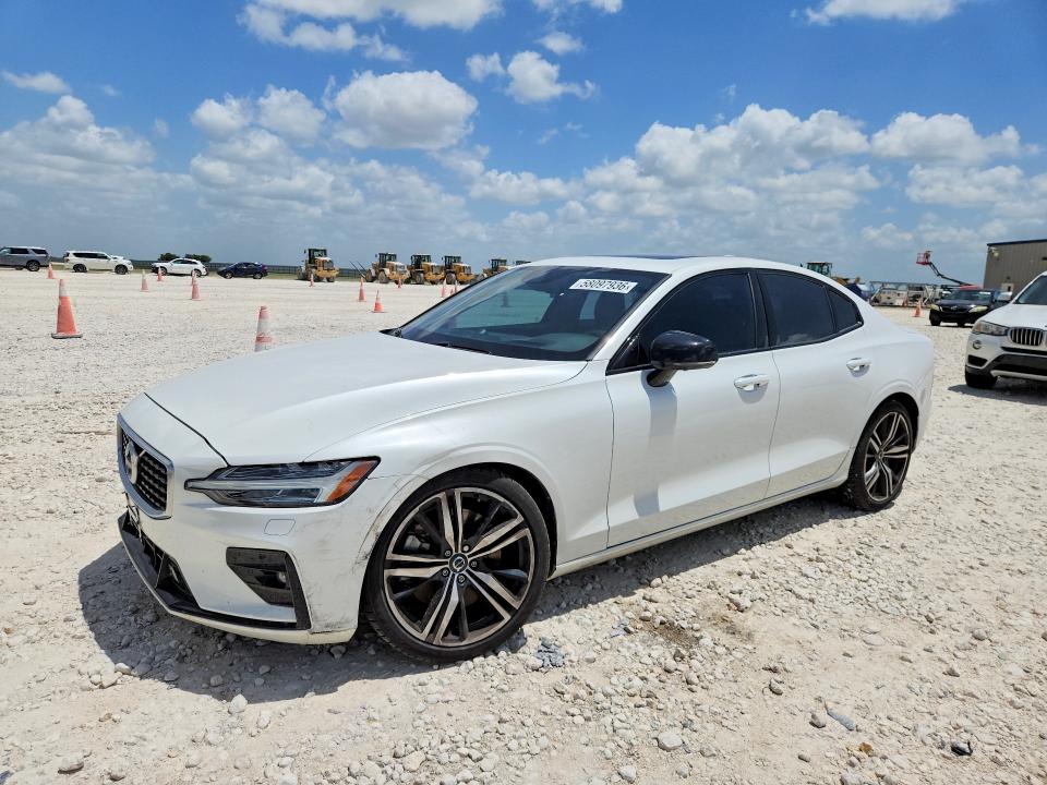2019 Volvo S60 VIN 7JRA22TM3KG012258 COPART salvage auction — MECHANICAL, Tx - Salvage Vehicle Title, sold $11,800 on 2026-08-20 (photo 1)