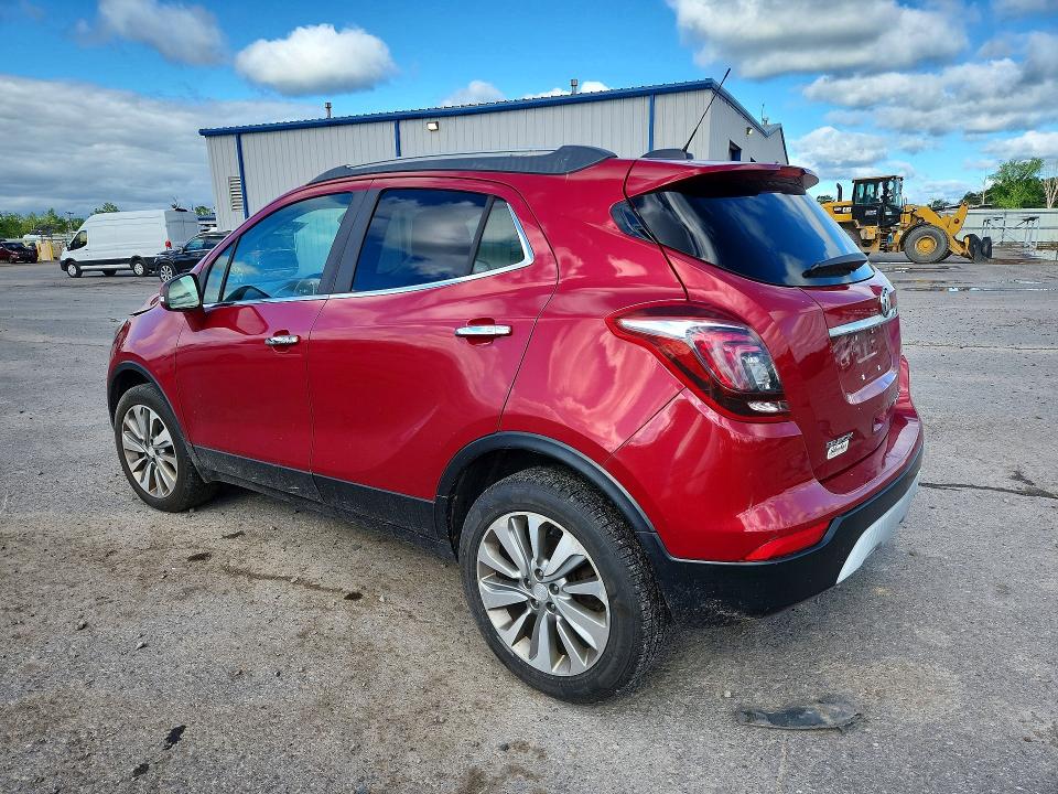 2017 Buick Encore VIN KL4CJESB7HB149005 COPART salvage auction — FRONT END, Ny - Mv-907A Salvage Certificate, sold $825 on 2026-07-20 (photo 2)