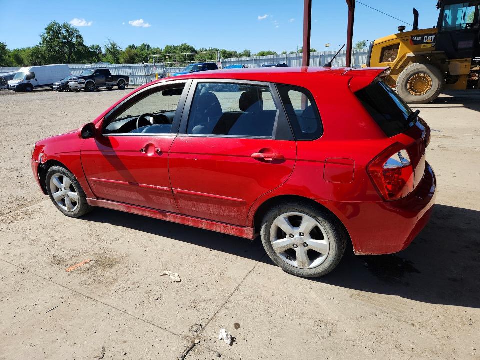 2007 Kia Spectra VIN KNAFE161175000486 COPART salvage auction — FRONT END, Mt - Certificate Of Title, sold $175 on 2026-07-20 (photo 2)