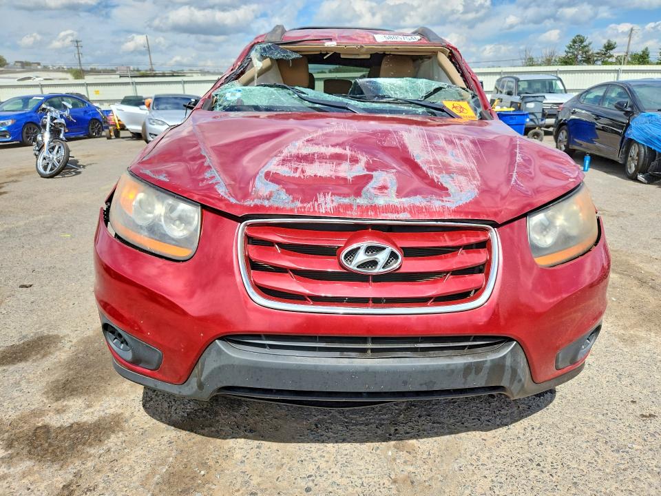 2011 Hyundai Santa fe VIN 5XYZG3ABXBG010794 COPART salvage auction — ROLLOVER, Pa - Cert Of Salv-R=Reconstructed, sold $500 on 2026-07-17 (photo 5)