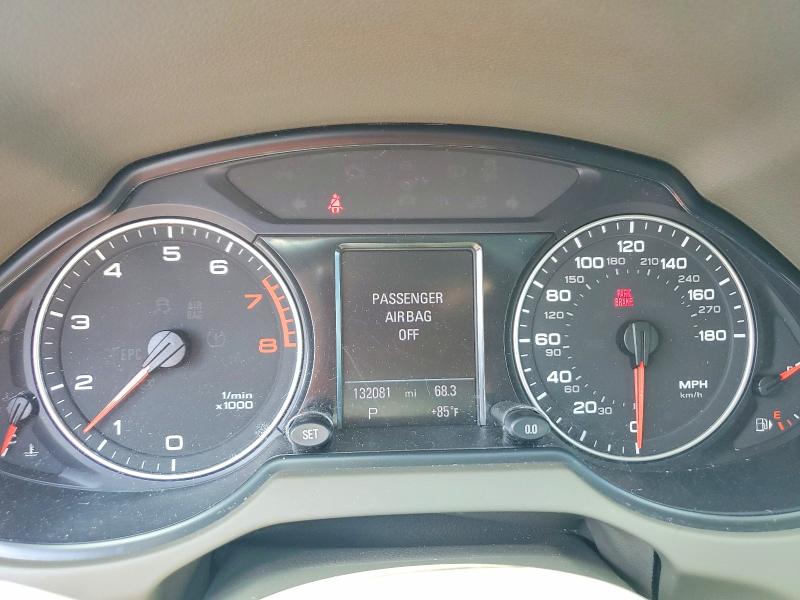2012 Audi VIN WA1DKAFP4CA019830 COPART salvage auction — FRONT END, Pa - Certificate Of Salvage, sold $1,350 on 2026-07-16 (photo 9)
