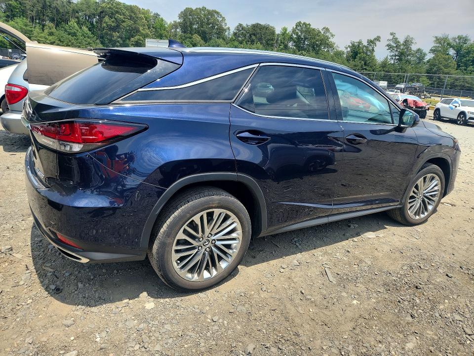 2022 Lexus Rx VIN 2T2JZMDA6NC368728 COPART salvage auction — MECHANICAL, Md - Cert Of Salvage > 75% Damage, sold $21,100 on 2026-07-28 (photo 3)