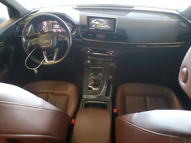 2018 Audi Q5 VIN WA1BNAFY8J2235632 COPART salvage auction — FRONT END, Ca - Salvage Certificate, sold $6,500 on 2026-07-13 (photo 8)