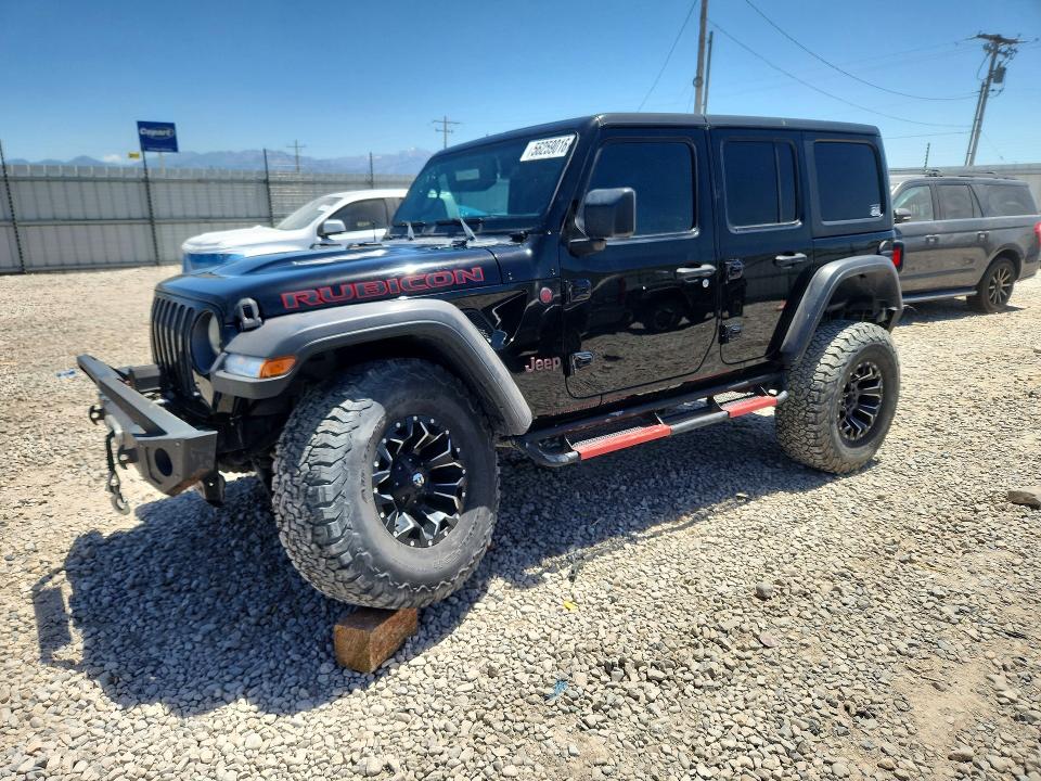 2020 Jeep Wrangler / VIN 1C4HJXFNXLW132499 COPART salvage auction — FRONT END, Ut - Salvage Certificate, sold $10,200 on 2026-07-31 (photo 1)