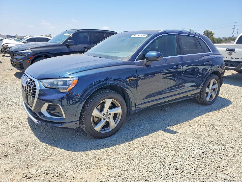 2020 Audi VIN WA1AECF38L1029571 COPART salvage auction — REAR END, Ca - Salvage Certificate, sold $8,800 on 2026-07-02 (photo 1)