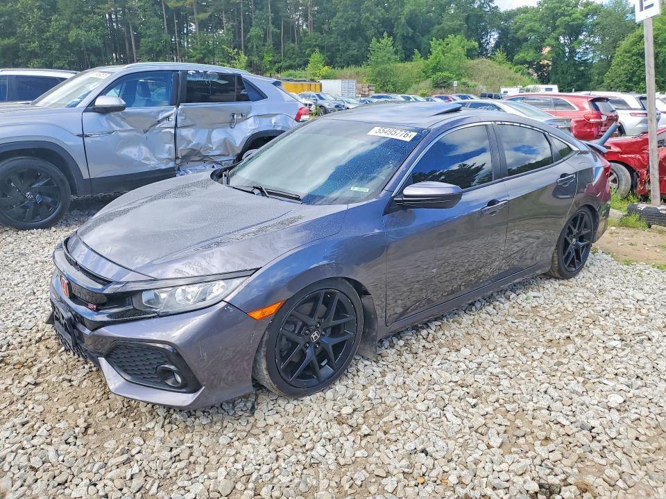 2017 Honda Civic VIN 2HGFC1E56HH704482 — COPART salvage auction photo