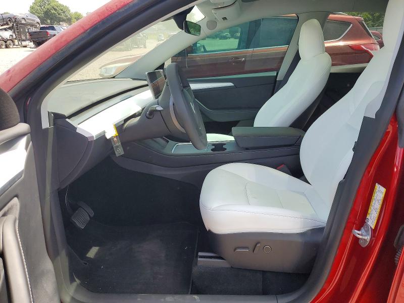 2024 Tesla Model y VIN 7SAYGDEE3RA274589 COPART salvage auction — FRONT END, Nj - Cert Of Title-Salvage, sold $12,000 on 2026-07-31 (photo 7)