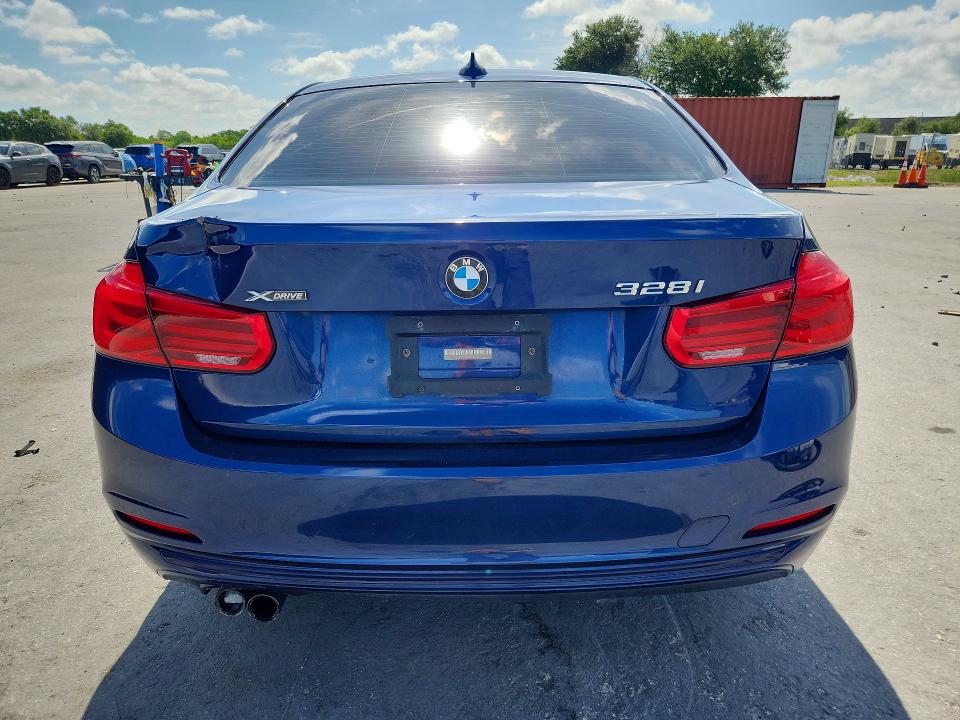 2016 BMW 3er VIN WBA8E3G59GNU04724 COPART salvage auction — WATER/FLOOD, Fl - Cert Of Title-Slvg Rebld Flood, sold $1,150 on 2026-08-06 (photo 6)