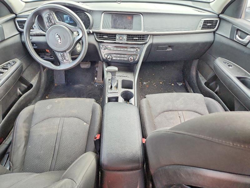 2018 Kia Optima VIN 5XXGT4L3XJG199853 COPART salvage auction — FRONT END, TX - CERTIFICATE OF TITLE, sold $400 on 2026-07-17 (photo 8)