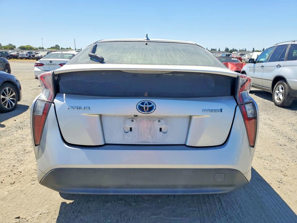 2017 Toyota Prius VIN JTDKARFU4H3536125 COPART salvage auction — SIDE, CA - SALVAGE CERTIFICATE, sold $5,500 on 2026-07-09 (photo 6)