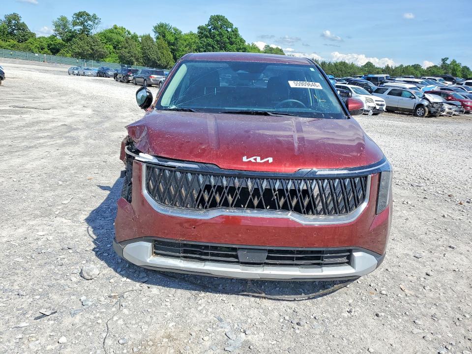 2025 Kia Carnival VIN KNDNB5K30S6478049 COPART salvage auction — FRONT END, Tn - Salvage Certificate, sold $12,400 on 2026-07-30 (photo 5)