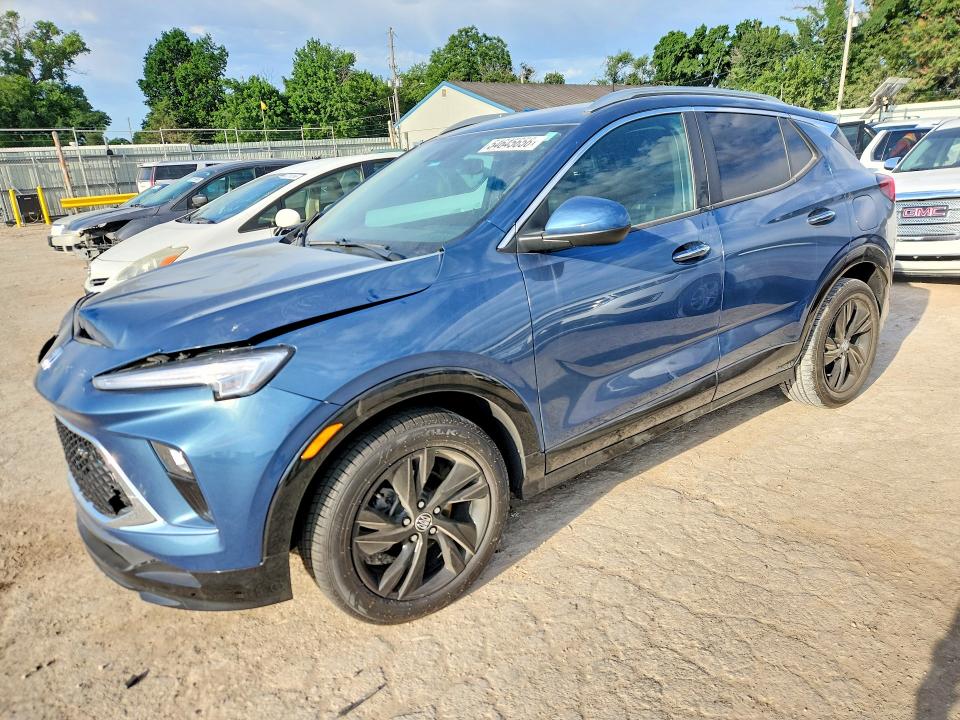 2025 Buick Encore VIN KL4AMDSL2SB035213 COPART salvage auction — FRONT END, Ks - Cert Of Title-Salvage, sold $5,800 on 2026-07-17 (photo 1)