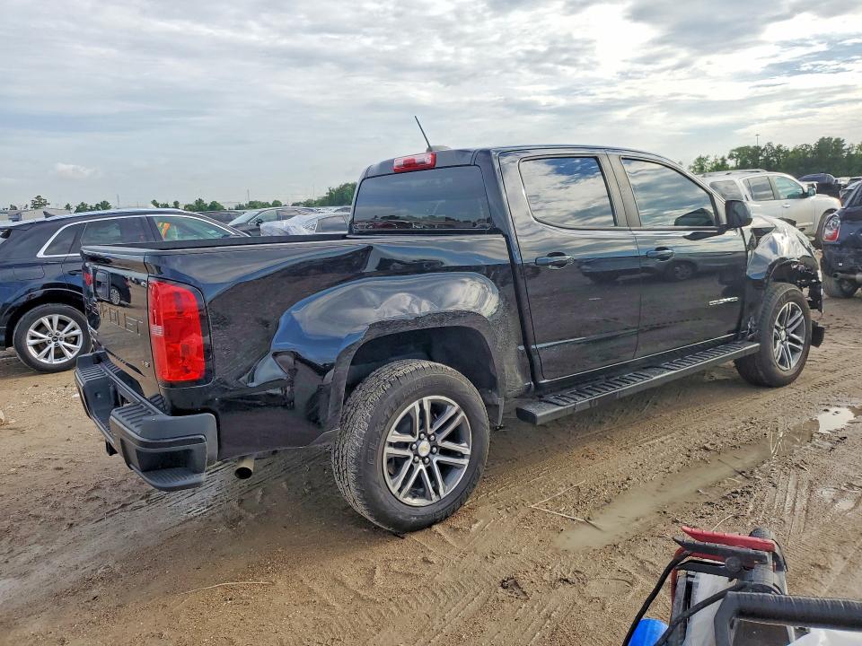 2021 Chevrolet Colorado VIN 1GCGSBEN0M1100706 COPART salvage auction — FRONT END, Tx - Salvage Vehicle Title, sold $8,200 on 2026-07-02 (photo 3)