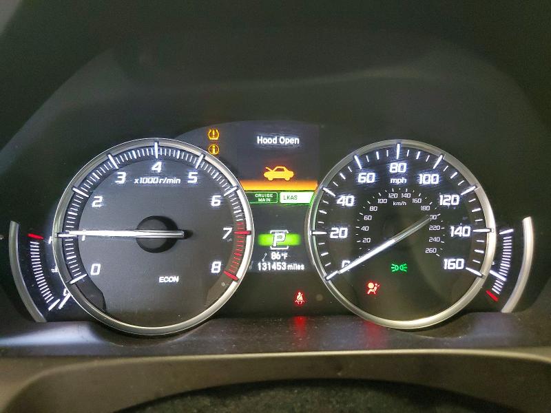 2016 Acura Tlx VIN 19UUB3F59GA004134 COPART salvage auction — SIDE, Mn - Cert Of Title-Salvage, sold $4,350 on 2026-07-09 (photo 9)