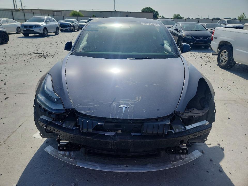 2022 Tesla Model 3 VIN 5YJ3E1EB9NF163933 COPART salvage auction — REAR END, Tx - Salvage Vehicle Title, sold $6,900 on 2026-07-31 (photo 5)