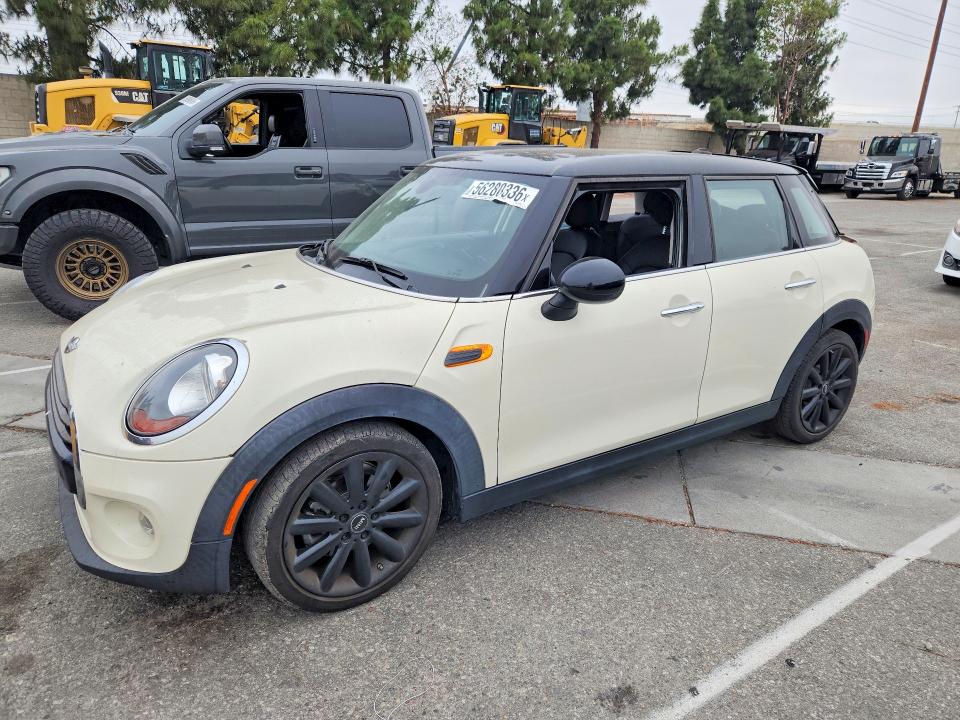 2017 Mini Cooper VIN WMWXU1C56H2E17896 COPART salvage auction — REAR END, Ca - Salvage Certificate, sold $1,100 on 2026-07-16 (photo 1)