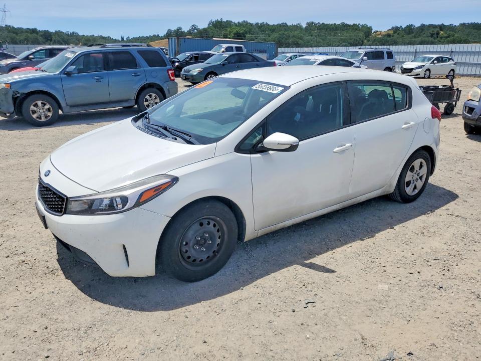 2017 Kia Forte VIN KNAFK5A84H5693947 COPART salvage auction — MECHANICAL, Ca - Salvage Certificate, sold $300 on 2026-07-17 (photo 1)