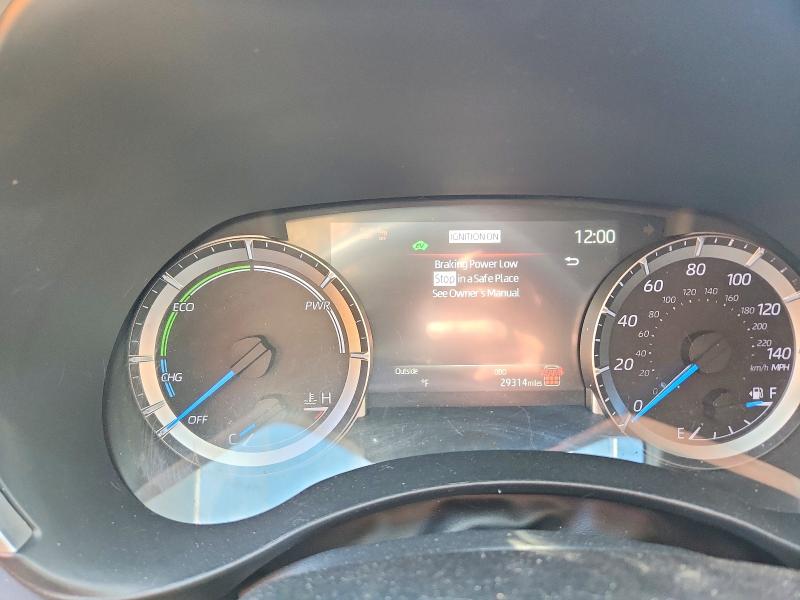2025 Toyota Highlander VIN 5TDKBRCH0SS659222 COPART salvage auction — FRONT END, Md - Cert Of Salvage > 75% Damage, sold $13,300 on 2026-07-24 (photo 9)