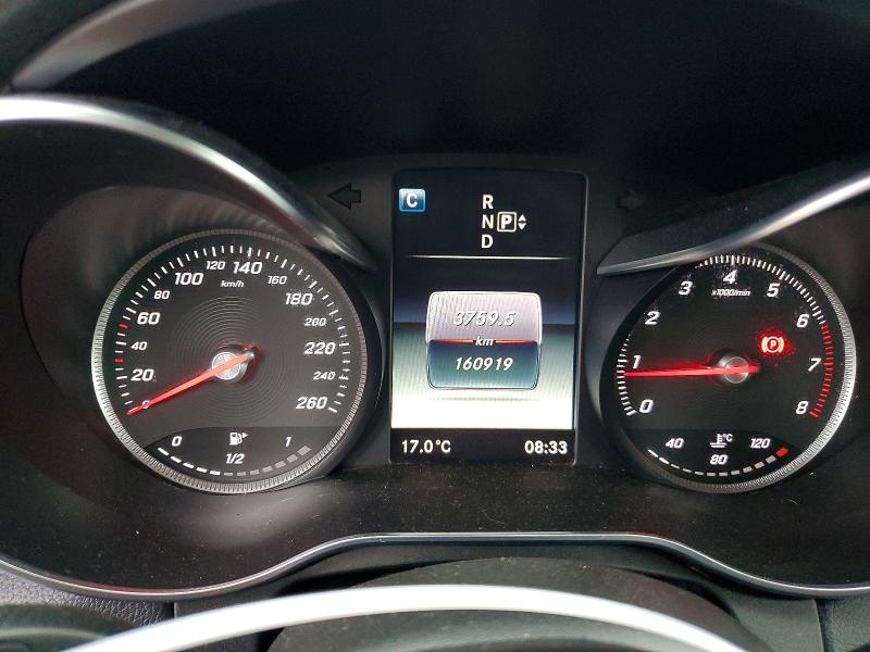 2015 Mercedes-benz C class VIN 55SWF4KB7FU028241 COPART salvage auction — ROOF, On - Permit No Brand - Unfit, sold $6,000 on 2026-07-09 (photo 9)