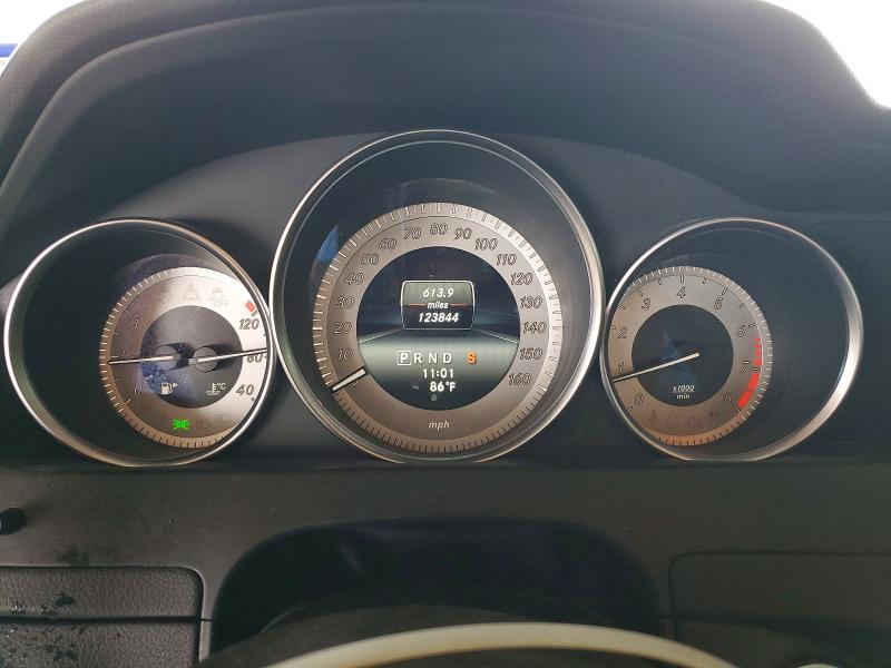 2014 Mercedes-benz C-klasse VIN WDDGJ4HB6EG200278 COPART salvage auction — WATER/FLOOD, TX - SALVAGE TITLE-FLOOD DAMAGE, sold $1,950 on 2026-08-04 (photo 9)