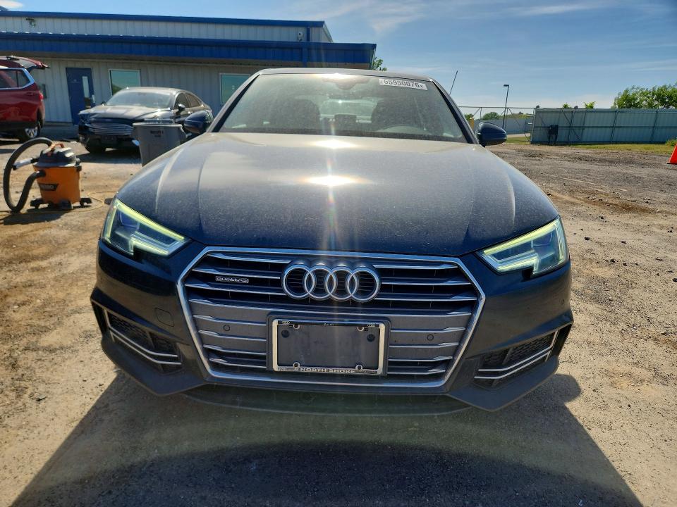 2017 Audi A4 VIN WAUENAF45HN004614 COPART salvage auction — UNDERCARRIAGE, WI - CERTIFICATE OF TITLE, sold $5,800 on 2026-07-07 (photo 5)