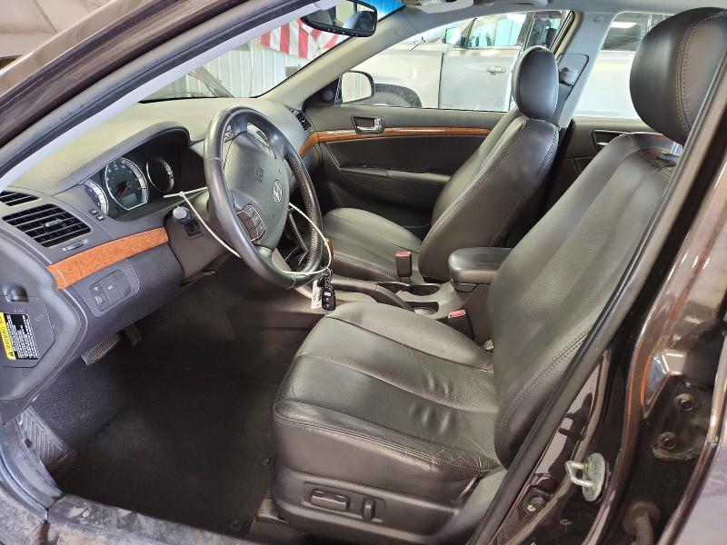 2010 Hyundai Sonata VIN 5NPEU4AC3AH619707 COPART salvage auction — FRONT END, Mn - Cert Of Title-Salvage, sold $650 on 2026-07-02 (photo 7)