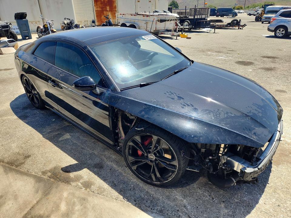 2023 Audi Rs5 VIN WAUP4AF59PA044690 COPART salvage auction — FRONT END, Ca - Salvage Certificate, sold $17,000 on 2026-07-28 (photo 4)